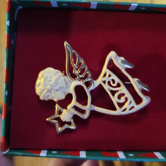 3 Christmas brooches - Picture 2 of 4
